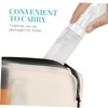 Gatuida 4pcs Transparent Foaming Bottles Travel Dispenser for Shampoo Hand