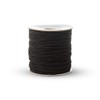 Black & White Elastic Cord / Round Hat Rubber (1mm,