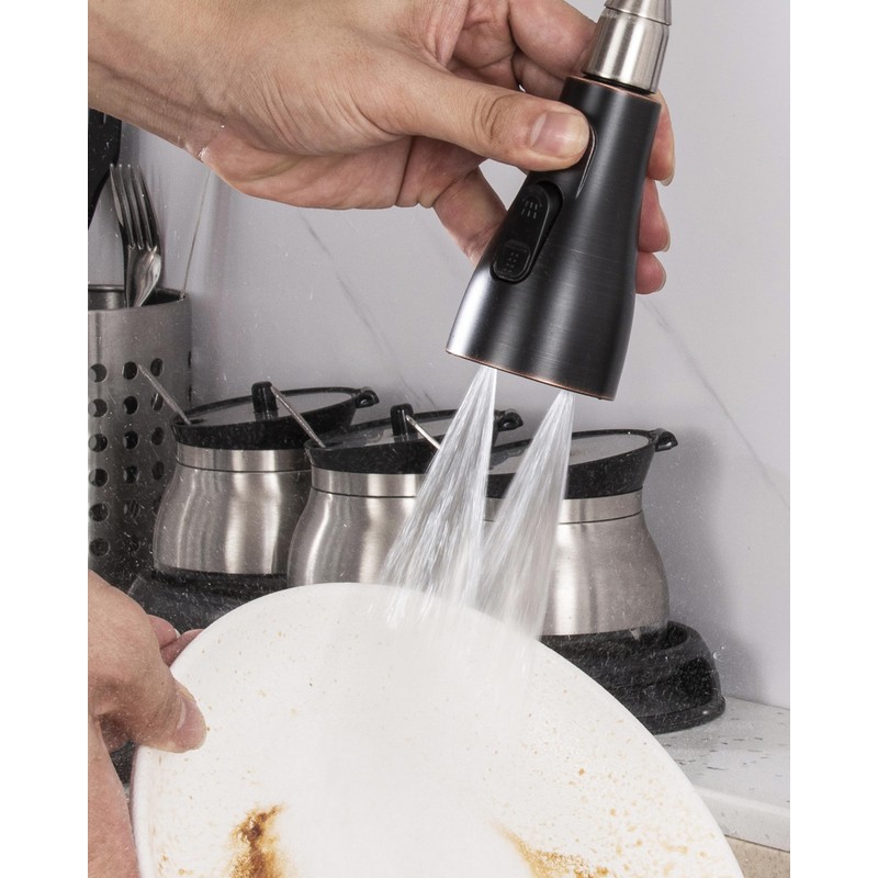 Kitchen Faucet Sprayer Head Replacement - Pull Down Faucet Spray
