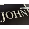 John 3:16 Cross Christian Car Tag Diamond Etched Vanity Front