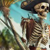 Pirate Flag – Jolly Roger Flag with Skeleton on the