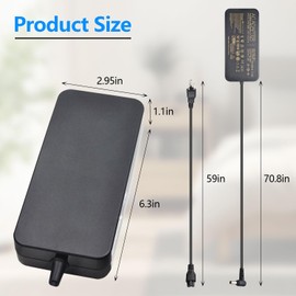 150W 20V 7.5A AC Adapter Charger for Asus ADP-150CH B A18-150P1A Rog G531GT G731GT FX505GT FX505DD FX505DT FX505DU FX705GT FX705DD FX705DT FX705DU with Power Cord