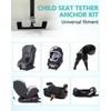 Car Seat Latch Anchor Child Safety Seat Tether Kit Steel