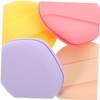Healvian 4pcs Round Makeup Sponges Foundation Puff Powder Blending Sponge