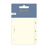 Mini Blank Dividers 4 tabs - cream