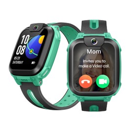 imoo Watch Phone Z1, Children’s Smartwatch, 4G Smartwatch Phone with Long-Lasting Video and Phone Calls, GPS Watch with Real-Time Location Tracking, IPX8 Waterproof (Green)