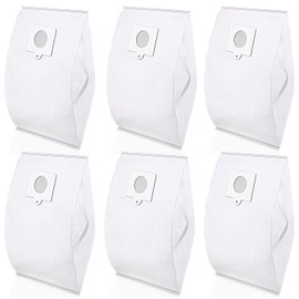 Anewise Type Q/C Canister Vacuum Bags 53292 for Kenmore 600 Series 81214 81614 400 Series 81414 200 Series 81214 BC4002 Bagged Canister Vacuum Cleaner, 6 Pack