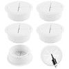 QINGYIWL 6 Pieces Cable Grommet Desk, 60 mm Cable Pass