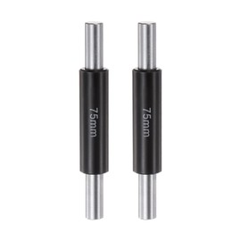 QUARKZMAN Standard Measuring Rod 75 mm Caliper Micrometer Calibration Block Rod External Micrometer Rod Pack of 2