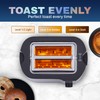 Elite Gourmet ECT2145 Extra Wide Slot 2-Slice Toaster, Bagel Function