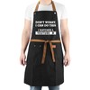 Gifts for Men Women, Funny Saying Apron with 3 Tool