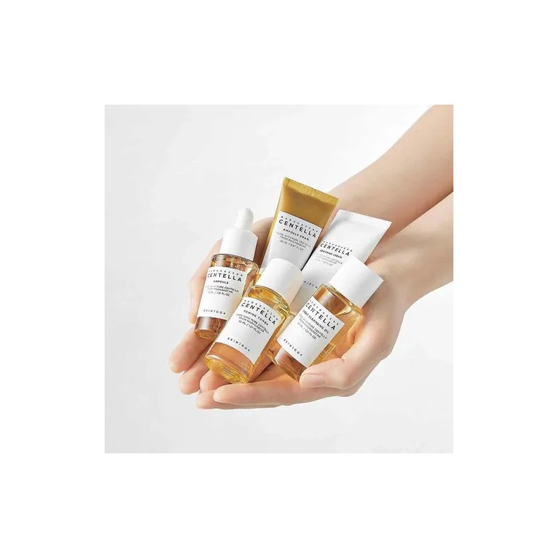 Skin1004 Facial Madagascar Centella Travel Kit 5 Piezas