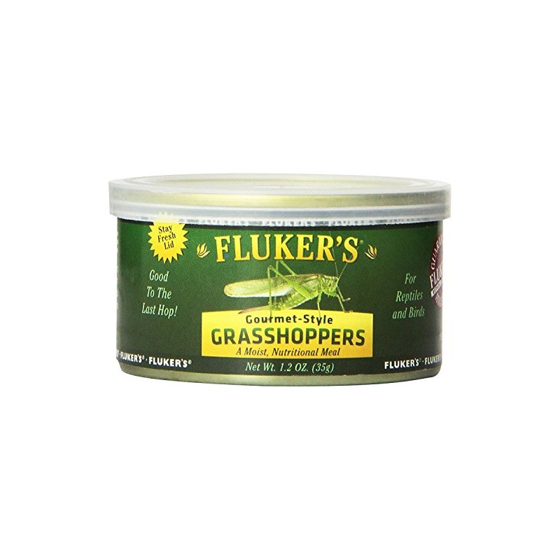 Fluker's Gourmet Canned Food for Reptiles, Fish, Birds and Small