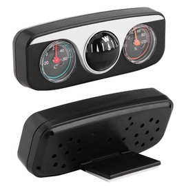 Compass for Car, Dashboard Mount Compass, 3-in-1 Navigation Compass for Cars and Trucks, Electronic Multifunctional Car Compass, Indoor Thermometer, Hygrometer, Vehicle