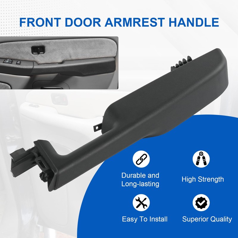 JDMSPEED Passenger Right Side Front Door Armrest Handle Compatible with