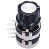 TWTADE /WTH118-2W 2K2 ohm Dual Gang Potentiometer Carbon Linear Variable