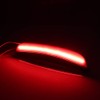 GTINTHEBOX Smoked Lens Rear Red Led Side Marker Light Kit