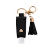 yIFeNG 30ml Portable Empty Hand Sanitize Bottle with Tassels Leather