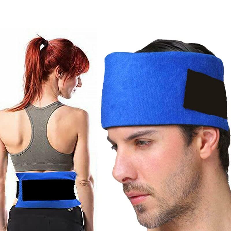 1x/2x Reusable Hot/Cold Gel Wrap Pack Therapy Relief Heat Set