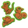 Baker Ross 10 x Forest Animals Foam Stamp Set for