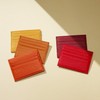 YEHMAN Leather Card Holder 7 Compartments Minimalist for Women Men