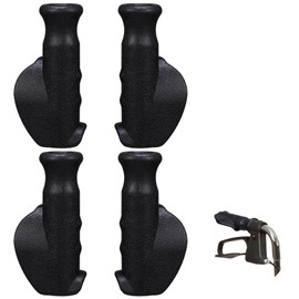2 Pair Universal Rollator Hand Grip Replacement Parts for Rollator and Wheelchair Left and Right Hand Grips for Drive Rollator