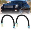 2PCS 12in Oxygen Sensor Wiring Harness Aging Resistant Black Replacement