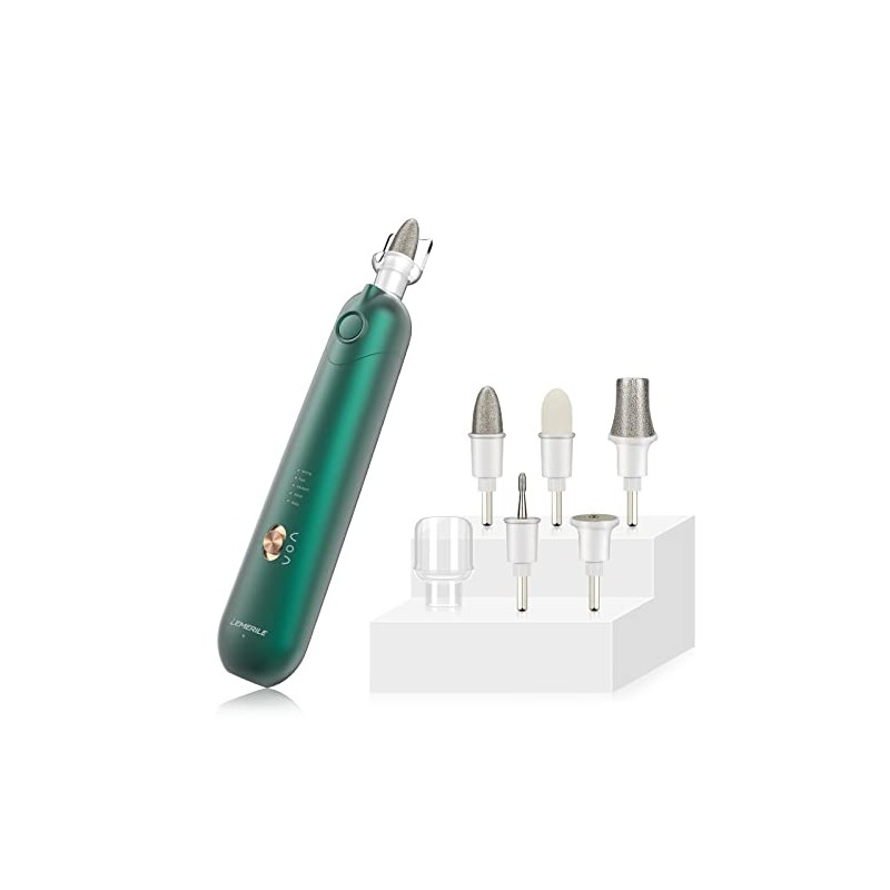 Electric Manicure Pedicure Tool, Rechargeable Electric Nail File Kit, Portable