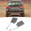 1 Pair Rear Bumper Tow Hook Cover Cap 51127378573 Impact