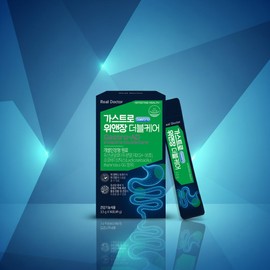 Real Doctor Gastro AD Stomach & Intestinal Double Care Stomach Health Intestinal Health 3.5g x 14 Packets (49g) 5 Stomach Burn Intestinal Health Multi-Care / 리얼닥터 가스트로AD 위앤장 더블케어 위건강 장건강 3.5g x 14포(49g) 5개 위속쓰림 장건강 멀티케어
