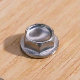 Glvaner #8 x 3/4 inch (M4.2 x 19mm) Stainless Steel Flanged Washer Hex Head Self Drilling Screws, 410 Stainless Steel, Self Tapping Screws Sheet Metal Screws, Hex Drive Size, Pack of 80