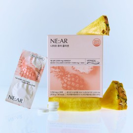 NE:AR [NE:AR]Glow Collagen Chews Pineapple and Orange Flavor