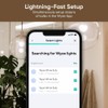 Wyze Lifestyle Bulb White, 800LM A19 Tunable-White Wi-Fi Smart Light