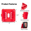 Battery Holder for Milwaukee M18 18V Battery, Wall Mount Batteries