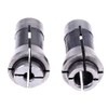 Luo ke 2 Pcs Industries Die Grinder Collet Carbon Steel