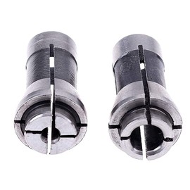 Luo ke 2 Pcs Industries Die Grinder Collet Carbon Steel Chuck Machine Clamping Collet For 3mm And 6mm Dia Arbors/Shanks