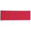 Mytoptrendz Wide Headband Soft Fabric Stretchy White Polka Dot Retro