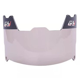GY American Football Visor, Football and Lacrosse Helmet with Eye-Shield Visor is Easy to Install, (Smoke)