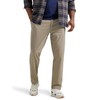 Lee Men's Big & Tall Extreme Motion Flat Front Relaxed