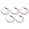 5Pcs PTC Heating Element Aluminum Shell Continuous Heat Output Automatic