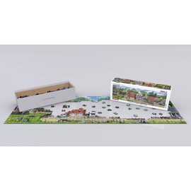 EuroGraphics (EURHR Train Station by Bob Fair 1000Piece Puzzle (Panorama) 1000Piece Jigsaw Puzzle