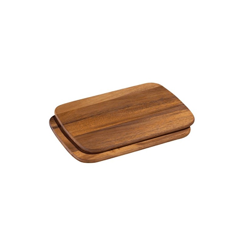 Zassenhaus Frühstücksbrettchen Holz | 2er Set | aus nachhaltiger Akazie