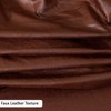 Leather Look Couch Cover 100% Waterproof 3 Seater Sofa Cover