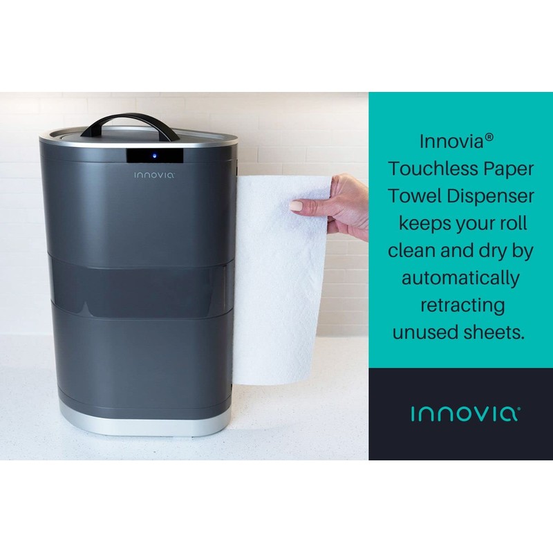 New! Innovia Countertop Touchless Paper Towel Dispenser in White