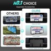 GRUOIZ Front License Plate Holder Compatible with 1999-2004 Ford F-250