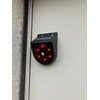 Set of 2 Solar Motion LED Rotating Light, Motion Sensor,