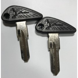 Replace Key Blanks for Indian Scout Motorcycles 2-Key Blanks SafeCo Brands (Indian Scout Black)