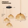 N05 3 Lights Adjustable Length Pendant Light,Pendant Light Fixture with