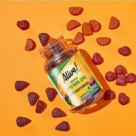 Natural Life Alive Alive Multivitamin Gummies / 60 Gummies / 얼라이브 멀티비타민 구미 / 60구미