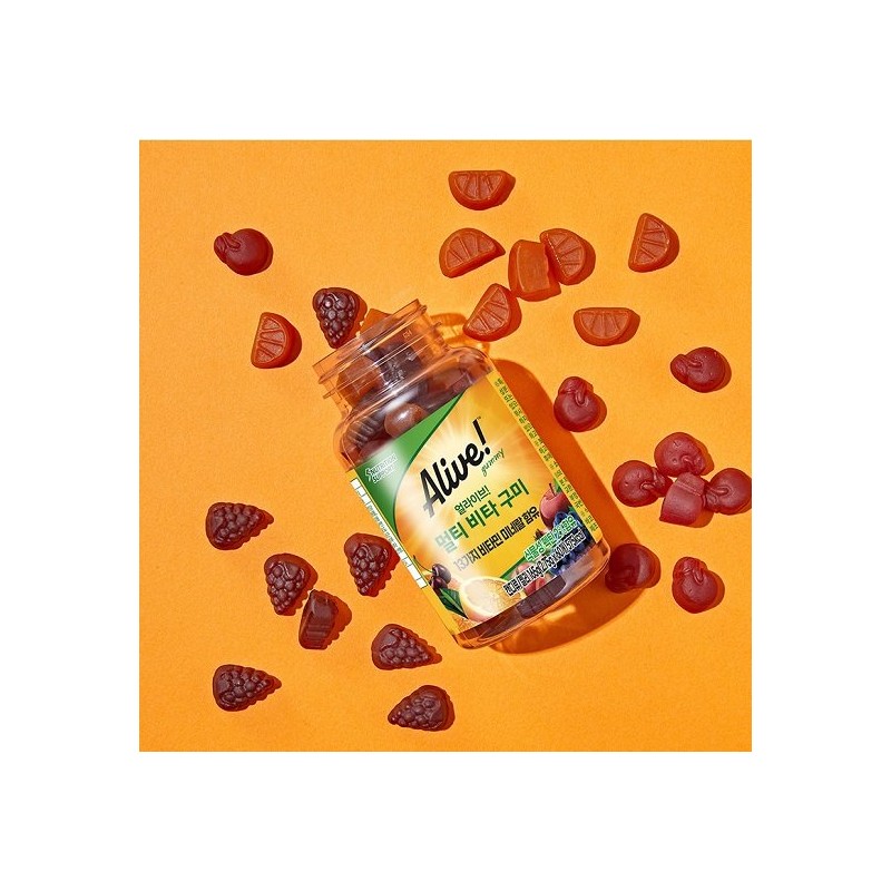 Natural Life Alive Alive Multivitamin Gummies / 60 Gummies /